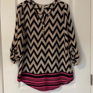 3/4 sleeve blouse